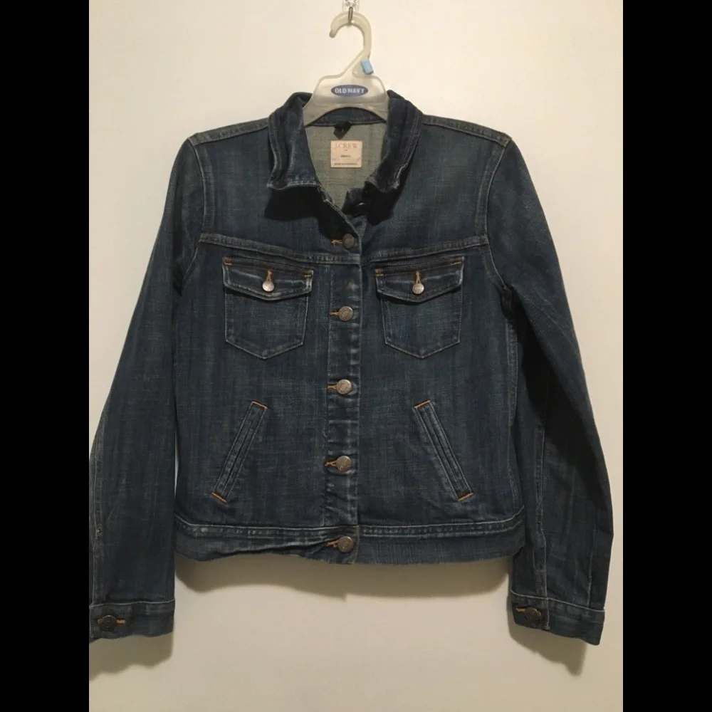 J. Crew Jean Jacket SS.